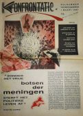 Afbeelding voorpagina nul nummer tijdschrift Konfrontatie